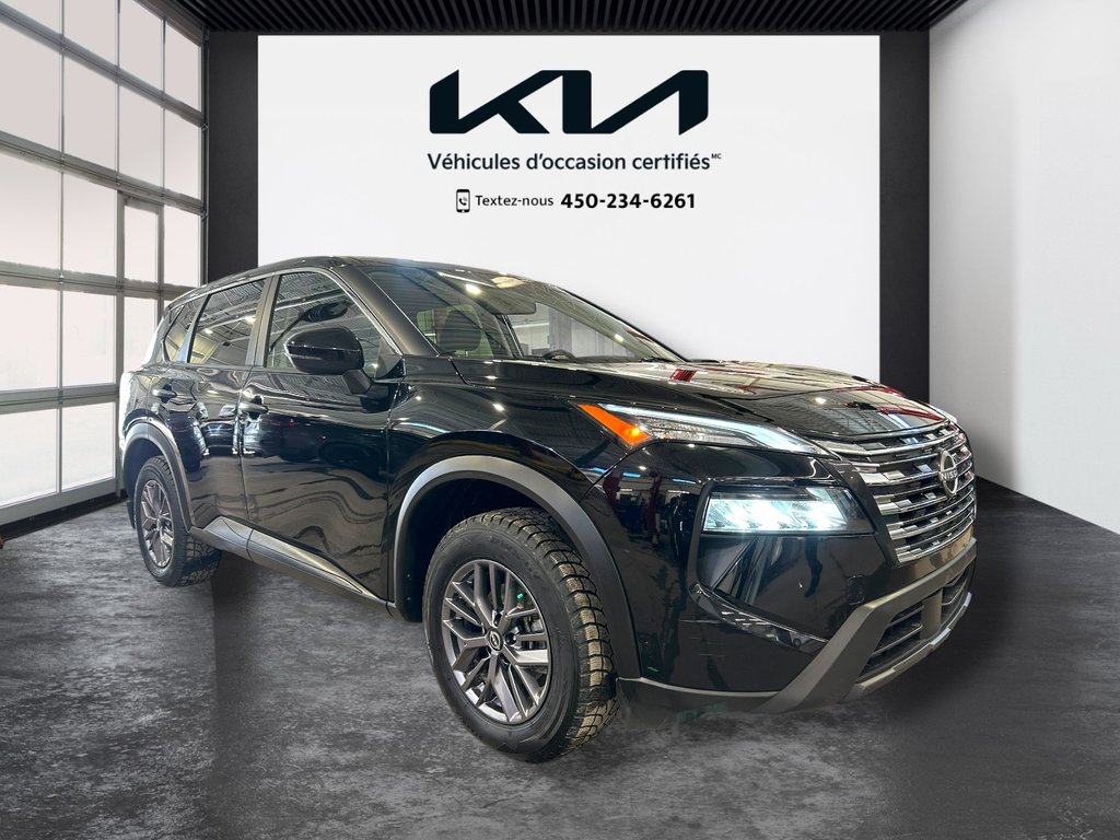 2024 Nissan Rogue S, JAMAIS ACCIDENTÉ, AWD, 8 PNEUS, MAGS in Mirabel, Quebec - 33 - w1024h768px