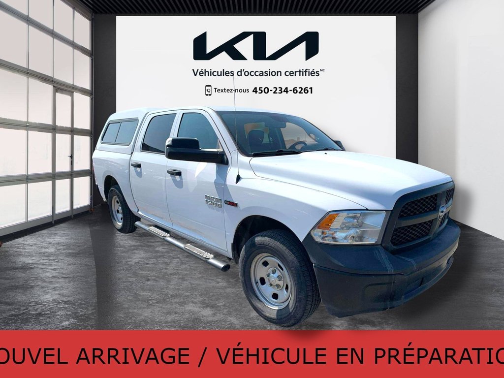 2018 Ram 1500 TRADESMAN, 8 PNEUS, AUCUN ACCIDENT, 4X4, HITCH in Mirabel, Quebec - 14 - w1024h768px