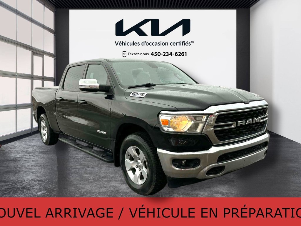 2022 Ram 1500 Big Horn, JAMAIS ACCIDENTÉ, V6, CREW CAB, 4X4 in Mirabel, Quebec - 23 - w1024h768px
