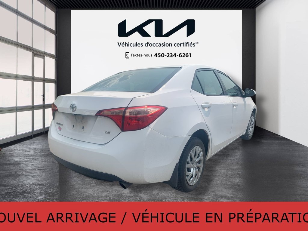 Toyota Corolla LE, JAMAIS ACCIDENTÉ, AUTOMATIQUE 2017 à Mirabel, Québec - 17 - w1024h768px