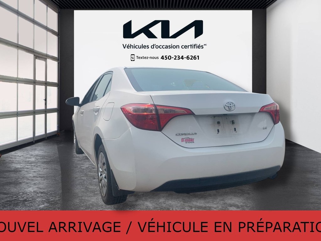 Toyota Corolla LE, JAMAIS ACCIDENTÉ, AUTOMATIQUE 2017 à Mirabel, Québec - 10 - w1024h768px