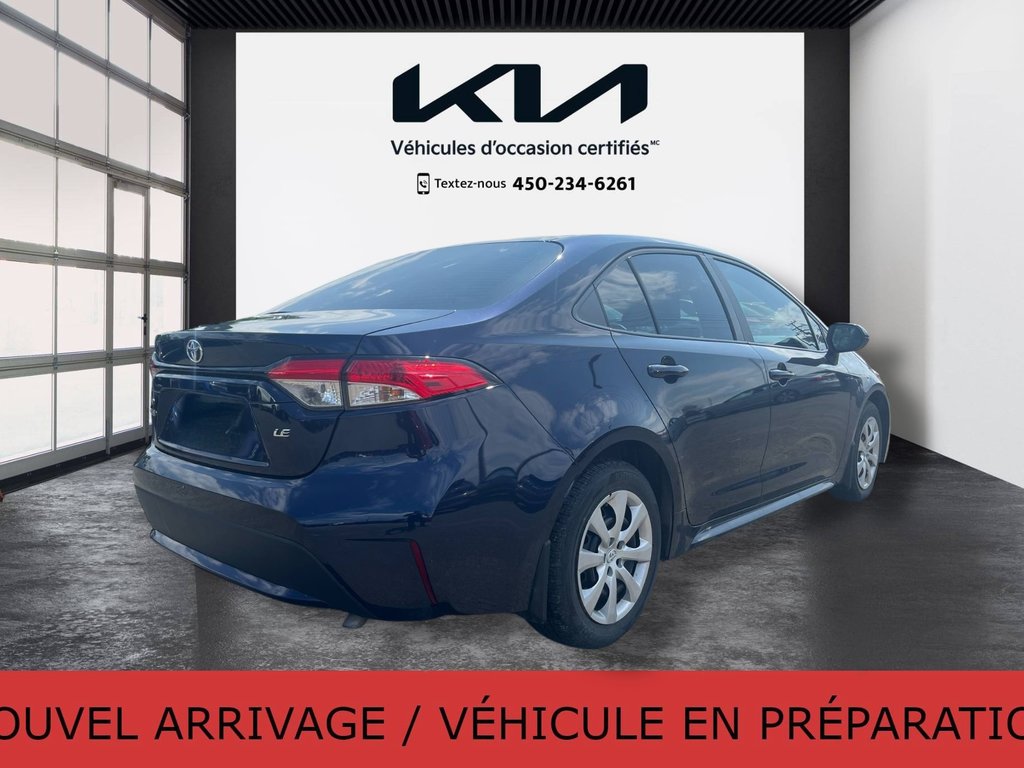 Toyota Corolla LE, JAMAIS ACCIDENTÉ, AUTOMATIQUE, A/C 2022 à Mirabel, Québec - 24 - w1024h768px
