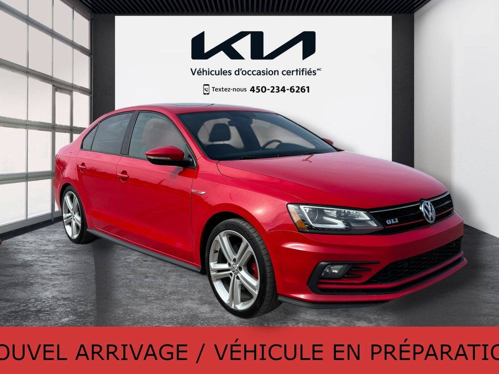 2017 Volkswagen Jetta Sedan GLI Autobahn, JAMAIS ACCIDENTÉ, 8 MAGS, MANUELLE in Mirabel, Quebec - 25 - w1024h768px