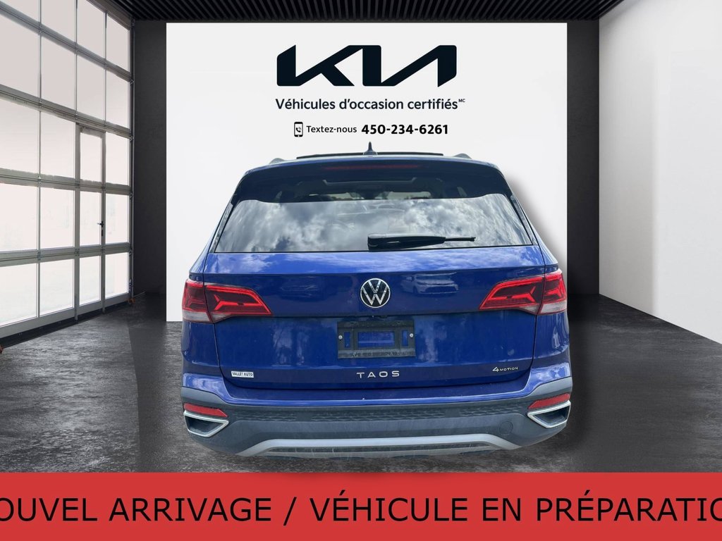 2024 Volkswagen Taos Comfortline, JAMAIS ACCIDENTÉ, CUIR, TOIT, AWD in Mirabel, Quebec - 22 - w1024h768px