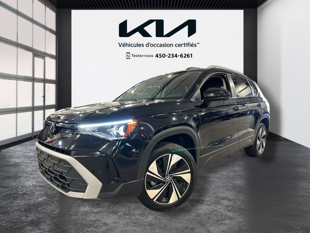 2025 Volkswagen Taos Comfortline, JAMAIS ACCIDENTÉ, CUIR/SUEDE, AWD in Mirabel, Quebec - 1 - w1024h768px
