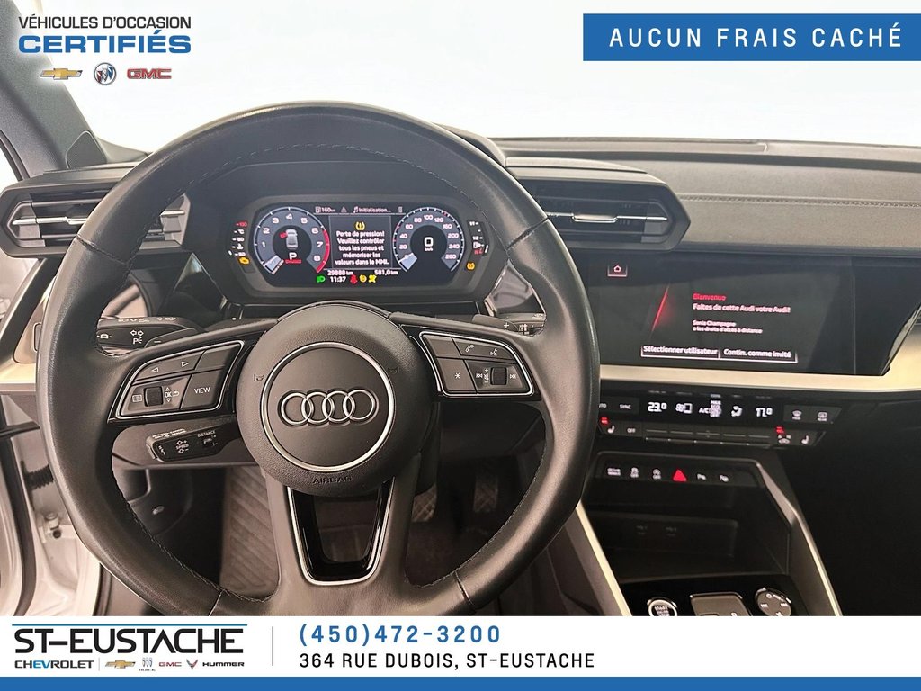 2022 Audi A3 SEDAN in Saint-Eustache, Quebec - 11 - w1024h768px