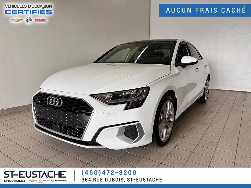 2022 Audi A3 SEDAN in Saint-Eustache, Quebec - 1 - w1024h768px