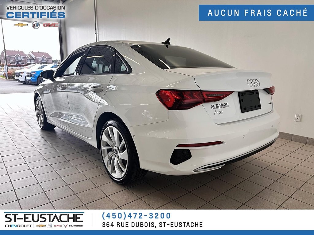 2022 Audi A3 SEDAN in Saint-Eustache, Quebec - 7 - w1024h768px