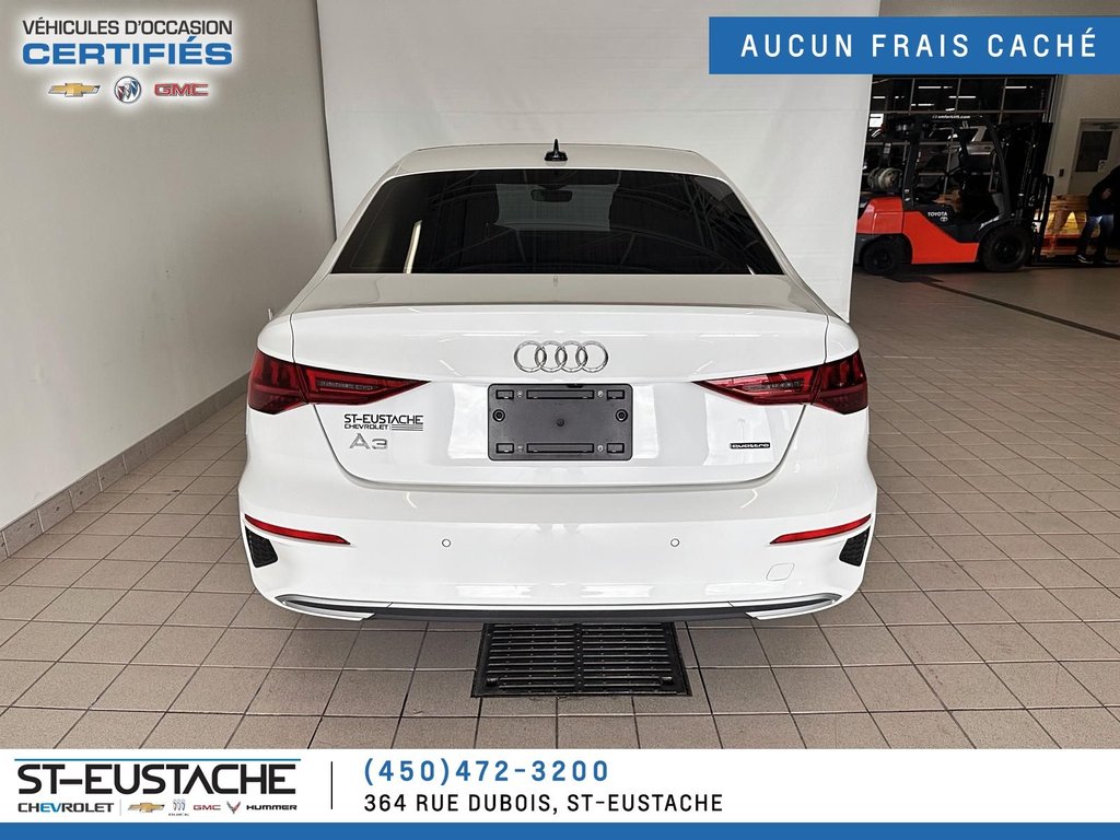 2022 Audi A3 SEDAN in Saint-Eustache, Quebec - 6 - w1024h768px