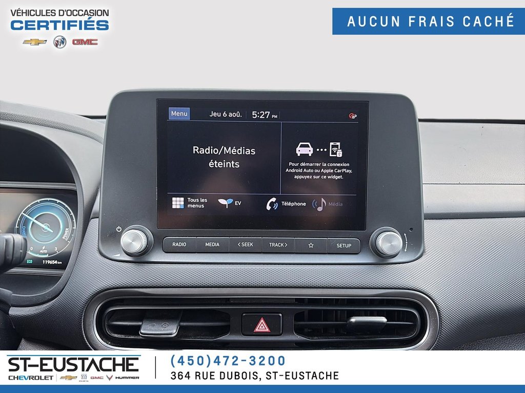 2022 Hyundai KONA ELECTRIC in Saint-Eustache, Quebec - 16 - w1024h768px