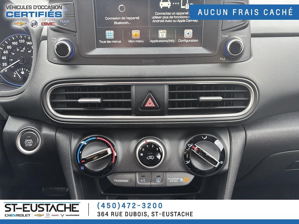 Hyundai Kona  2020 à Saint-Eustache, Québec - 14 - w1024h768px