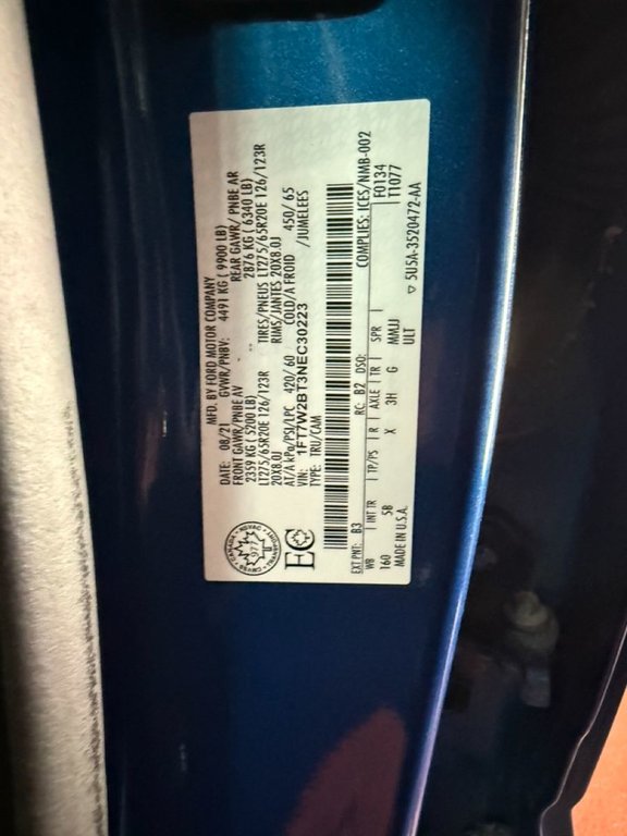 Chevrolet Silverado 1500 ZR2 2022 à Amqui, Québec - 26 - w1024h768px