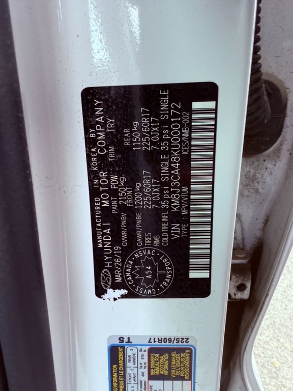 Hyundai Tucson Preferred 2019 à Amqui, Québec - 19 - w1024h768px