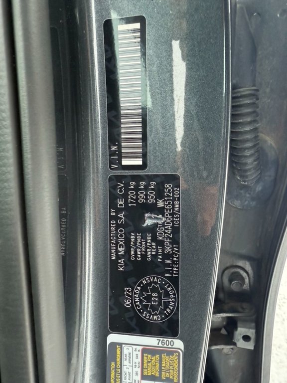 Kia Forte LX 2023 à Amqui, Québec - 11 - w1024h768px