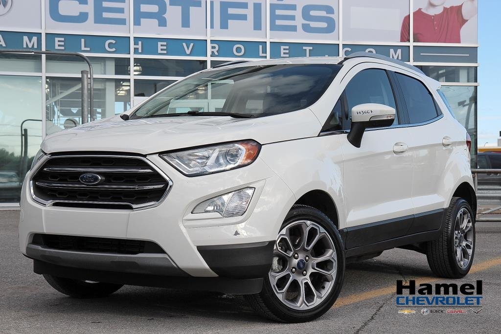 Hamel Chevrolet Buick Gmc Ford Ecosport 4x4 Titanium Cuir Equipe De A Z Avec Navi 2019 H3667