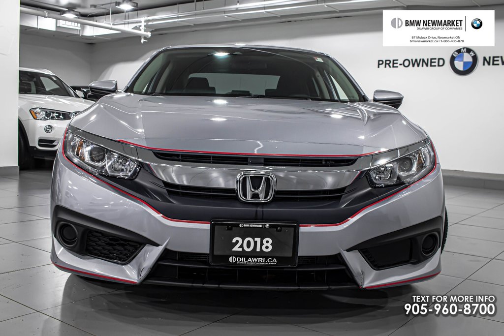 Bmw Newmarket 18 Honda Civic Sedan Ex Cvt 19 00a