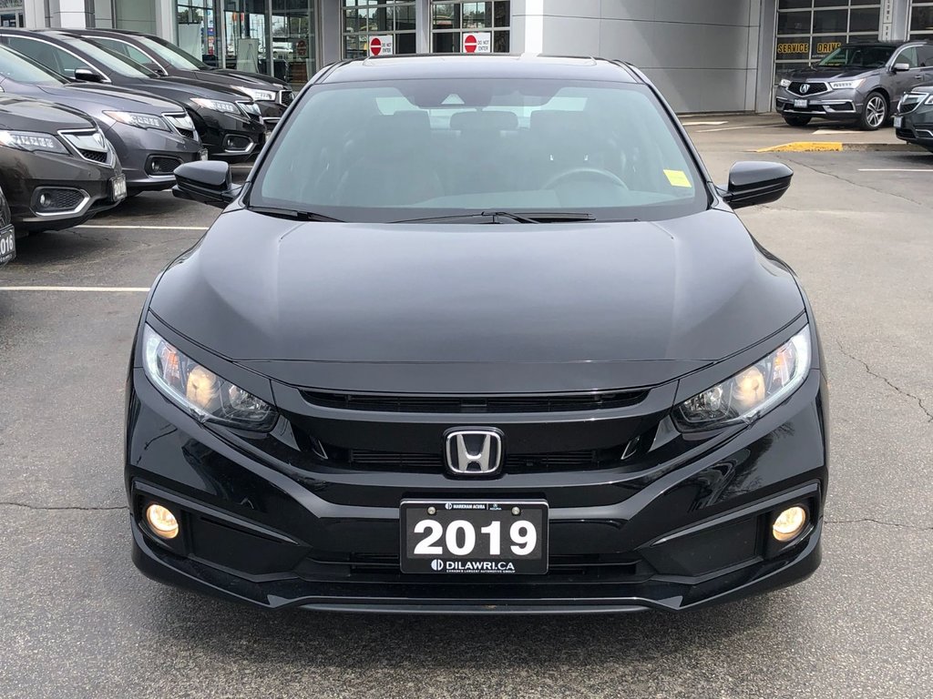 Markham Acura | 2019 Honda Civic Sedan Sport CVT | #D3986A