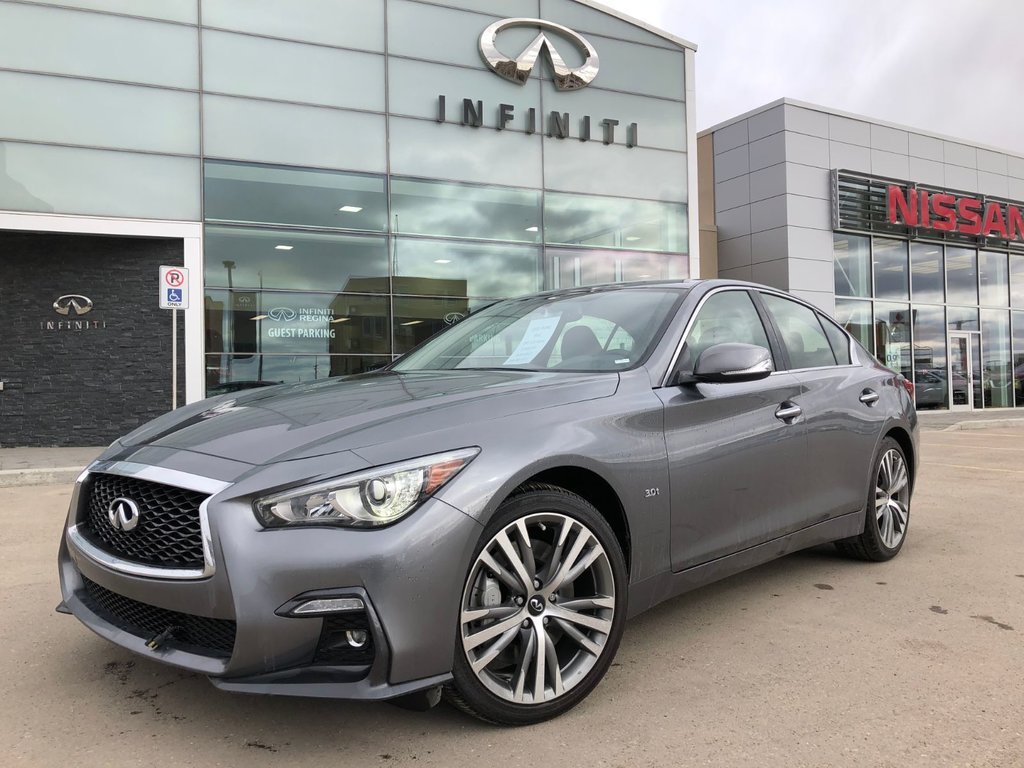 Regina Nissan | 2018 Infiniti Q50 3.0T Sport Essential , Active Suspension