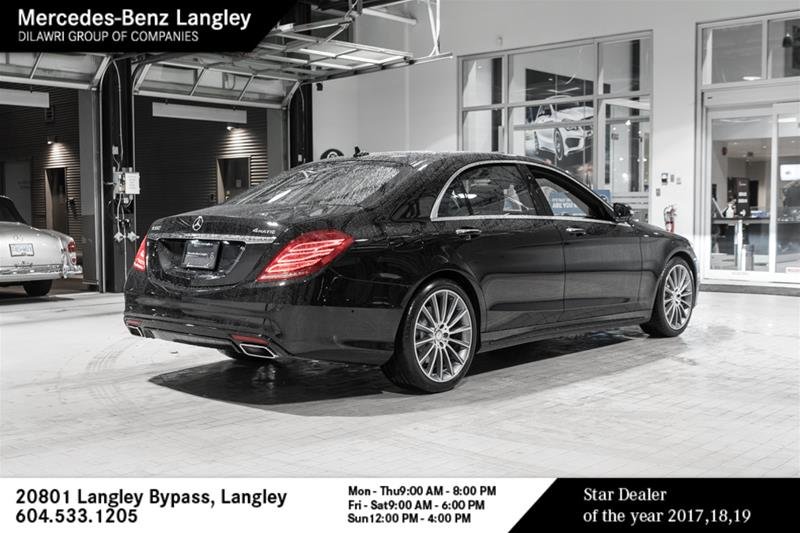 Mercedes Benz Langley 2017 Mercedes Benz S550 4matic