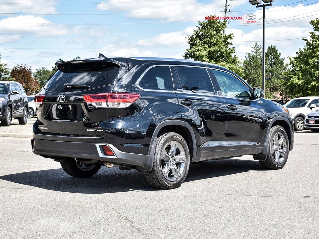 Bolton Toyota | 2018 Toyota Highlander Limited AWD