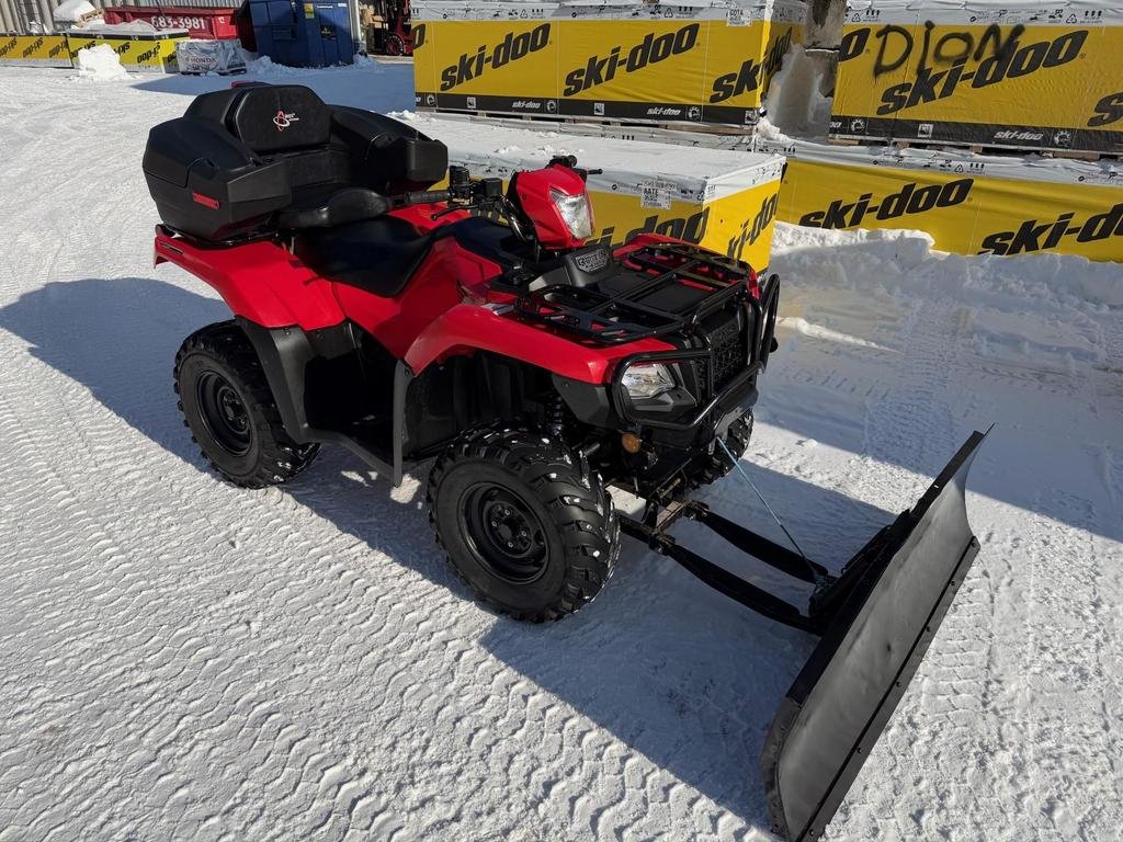 Honda RUBICON 500 + Chenille Tatou Camso  2017 à Charlemagne, Québec - 2 - w1024h768px