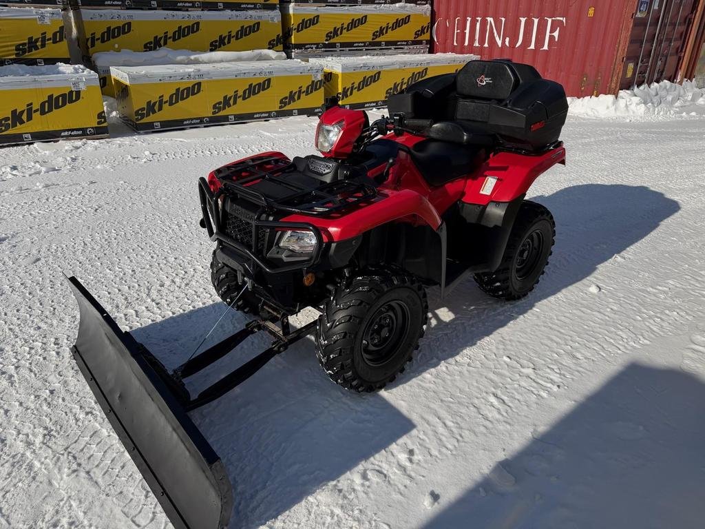 Honda RUBICON 500 + Chenille Tatou Camso  2017 à Charlemagne, Québec - 3 - w1024h768px