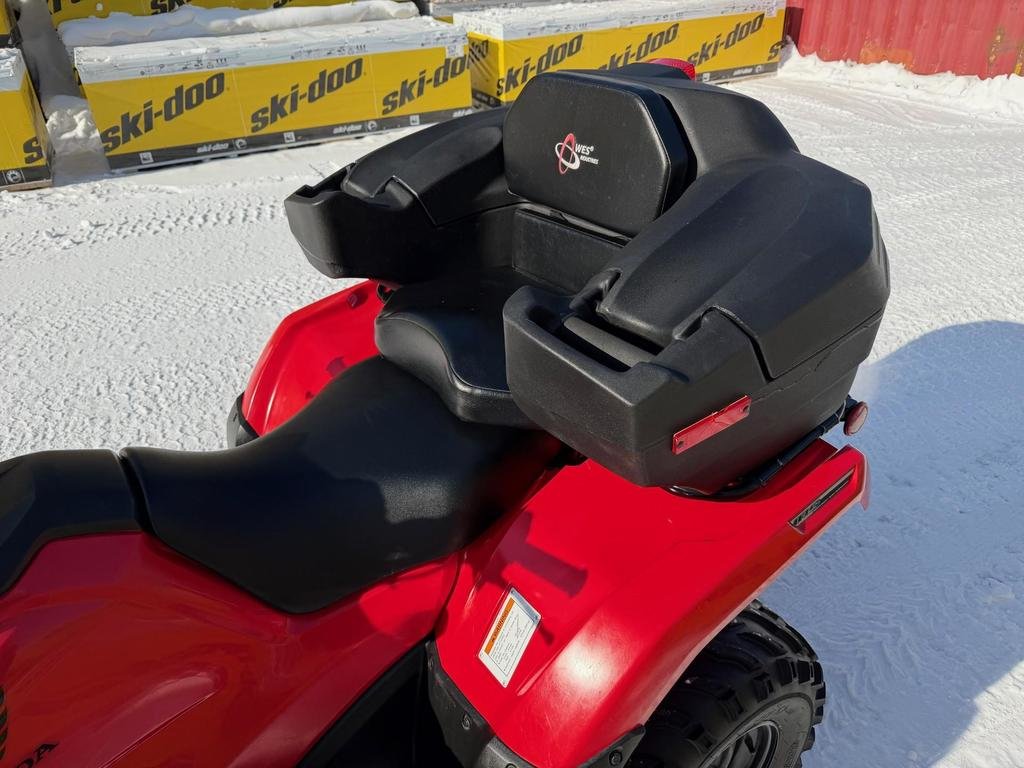 Honda RUBICON 500 + Chenille Tatou Camso  2017 à Charlemagne, Québec - 4 - w1024h768px