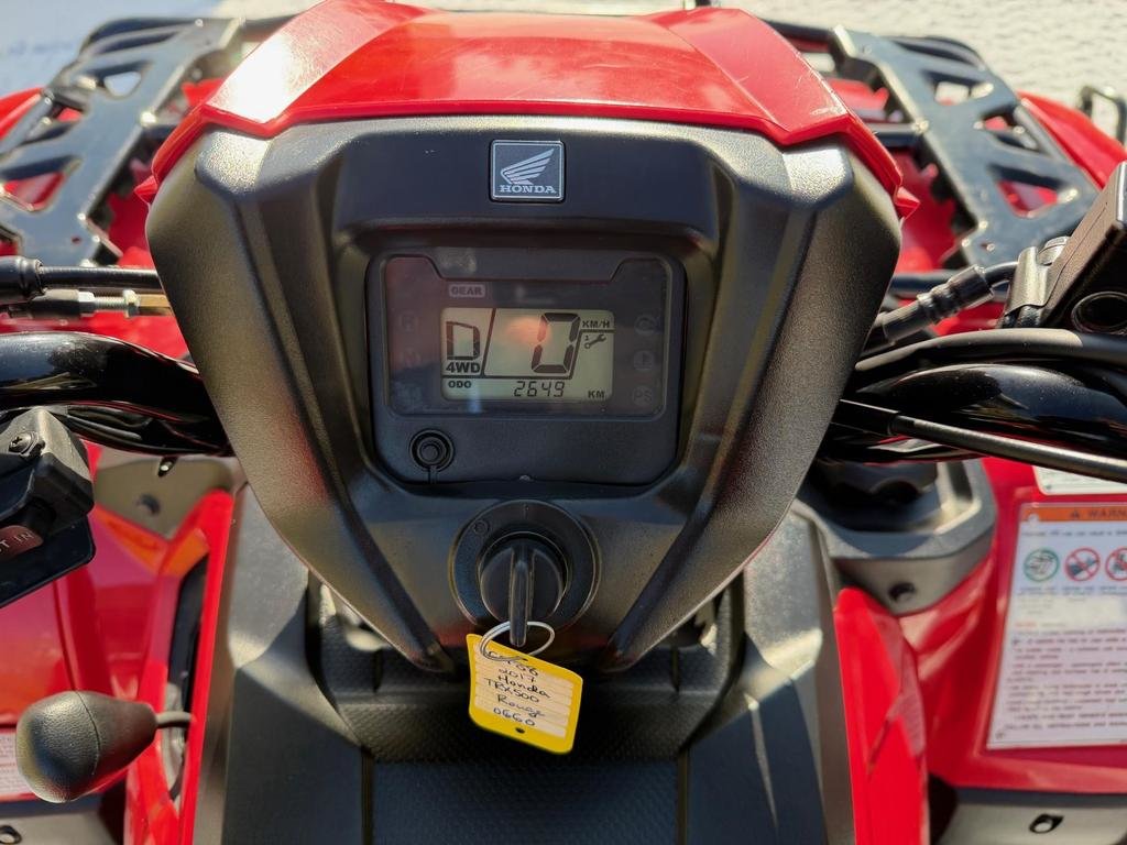 Honda RUBICON 500 + Chenille Tatou Camso  2017 à Charlemagne, Québec - 8 - w1024h768px