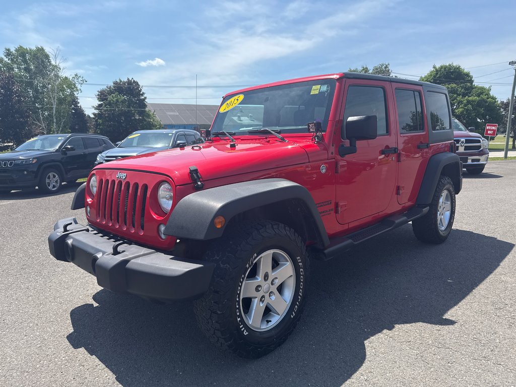 2015 Jeep Wrangler Unlimited Sport in Sussex, New Brunswick - 1 - w1024h768px