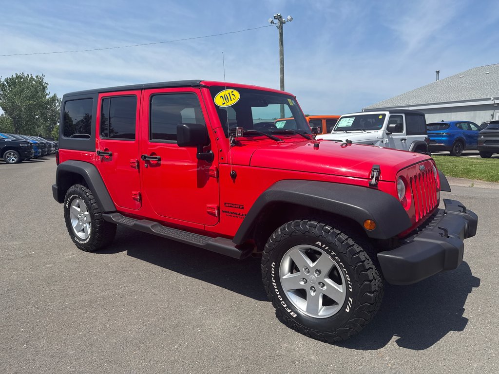 2015 Jeep Wrangler Unlimited Sport in Sussex, New Brunswick - 7 - w1024h768px