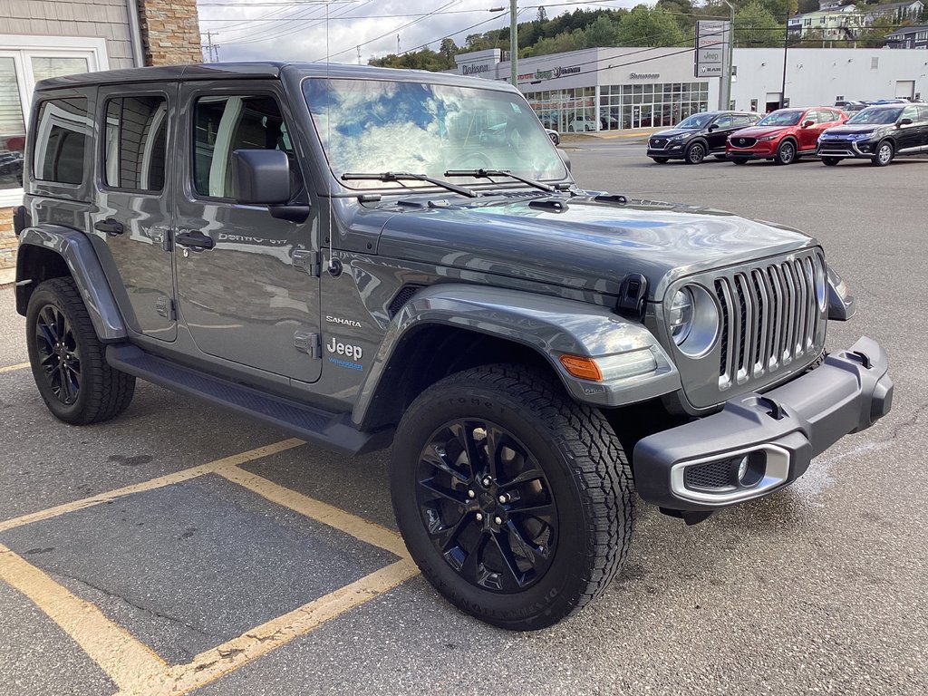 2021 Jeep WRANGLER 4XE UNLIMITED SAHARA in Saint John, New Brunswick - 7 - w1024h768px