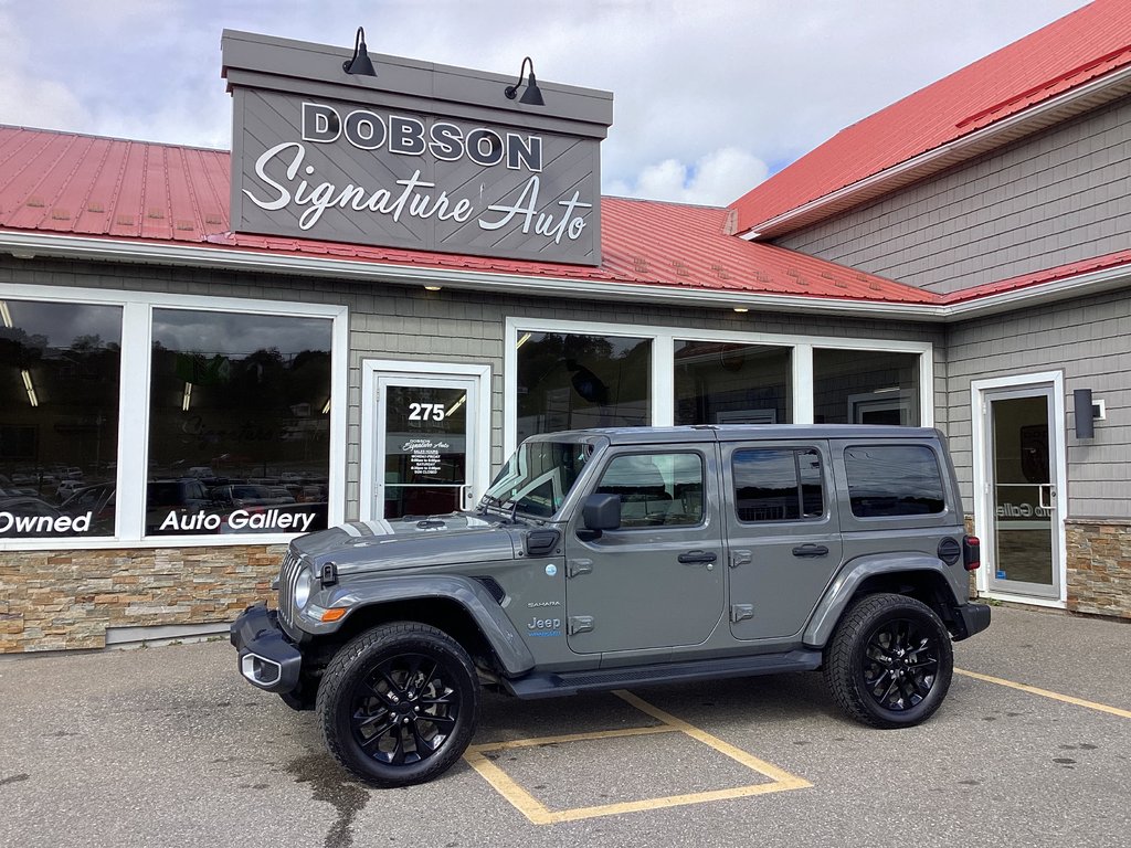 2021 Jeep WRANGLER 4XE UNLIMITED SAHARA in Saint John, New Brunswick - 3 - w1024h768px