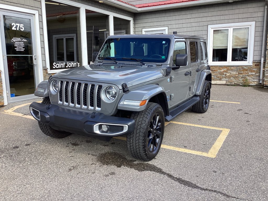 2021 Jeep WRANGLER 4XE UNLIMITED SAHARA in Saint John, New Brunswick - 4 - w1024h768px