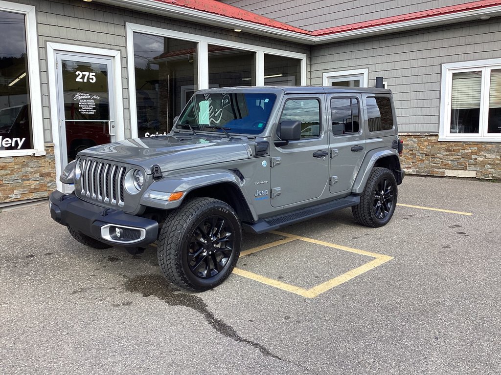 2021 Jeep WRANGLER 4XE UNLIMITED SAHARA in Saint John, New Brunswick - 2 - w1024h768px