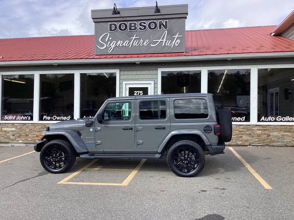 2021 Jeep WRANGLER 4XE UNLIMITED SAHARA in Saint John, New Brunswick - 12 - w1024h768px