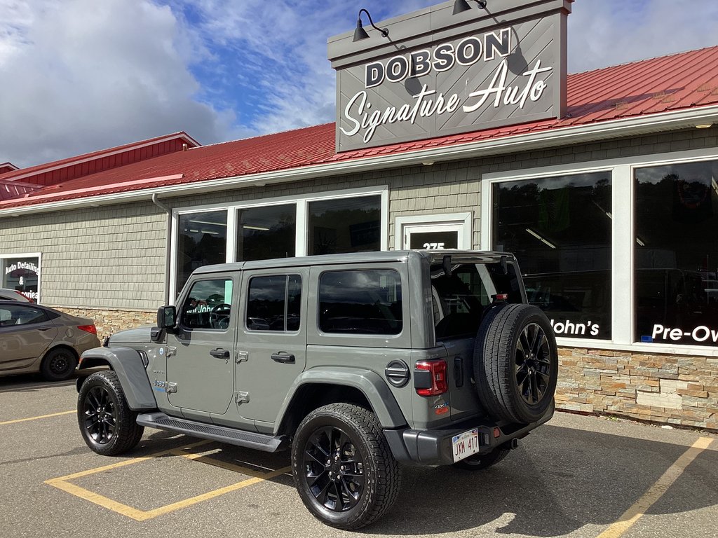 2021 Jeep WRANGLER 4XE UNLIMITED SAHARA in Saint John, New Brunswick - 11 - w1024h768px