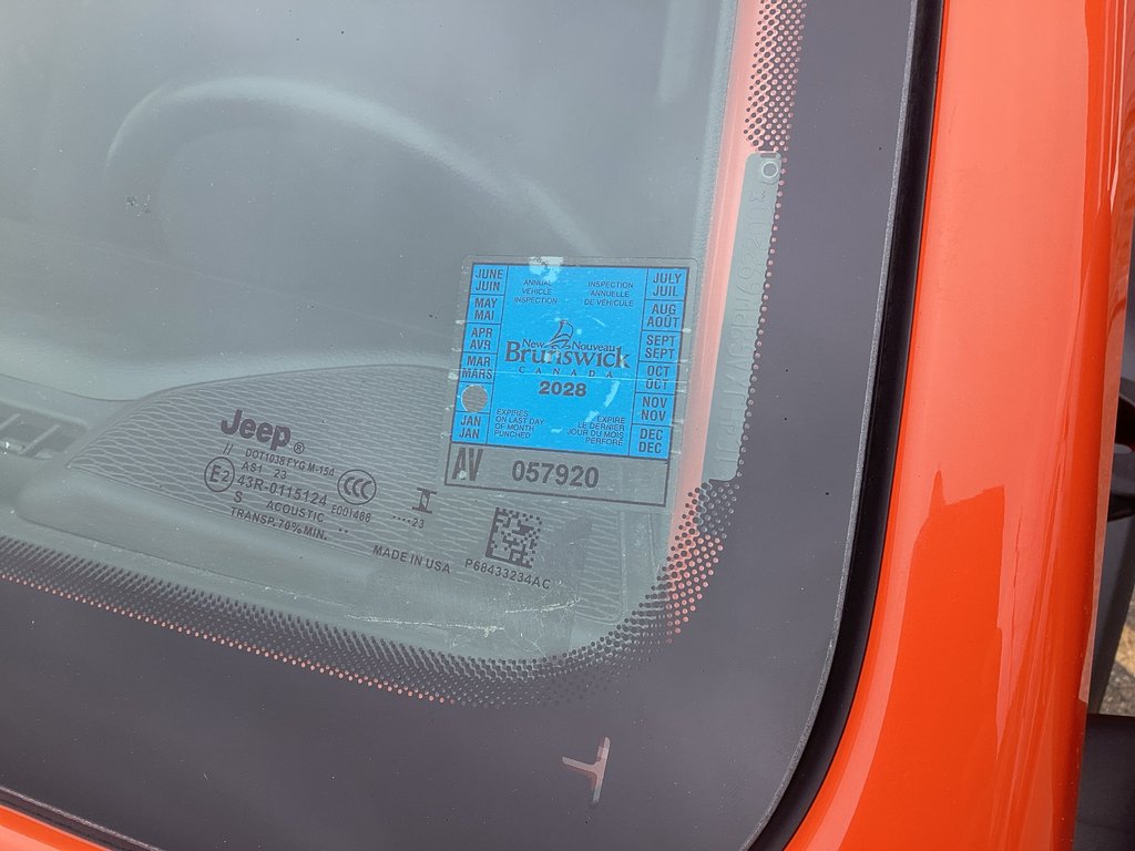 2023 Jeep WRANGLER WILLYS SPORT in Saint John, New Brunswick - 12 - w1024h768px