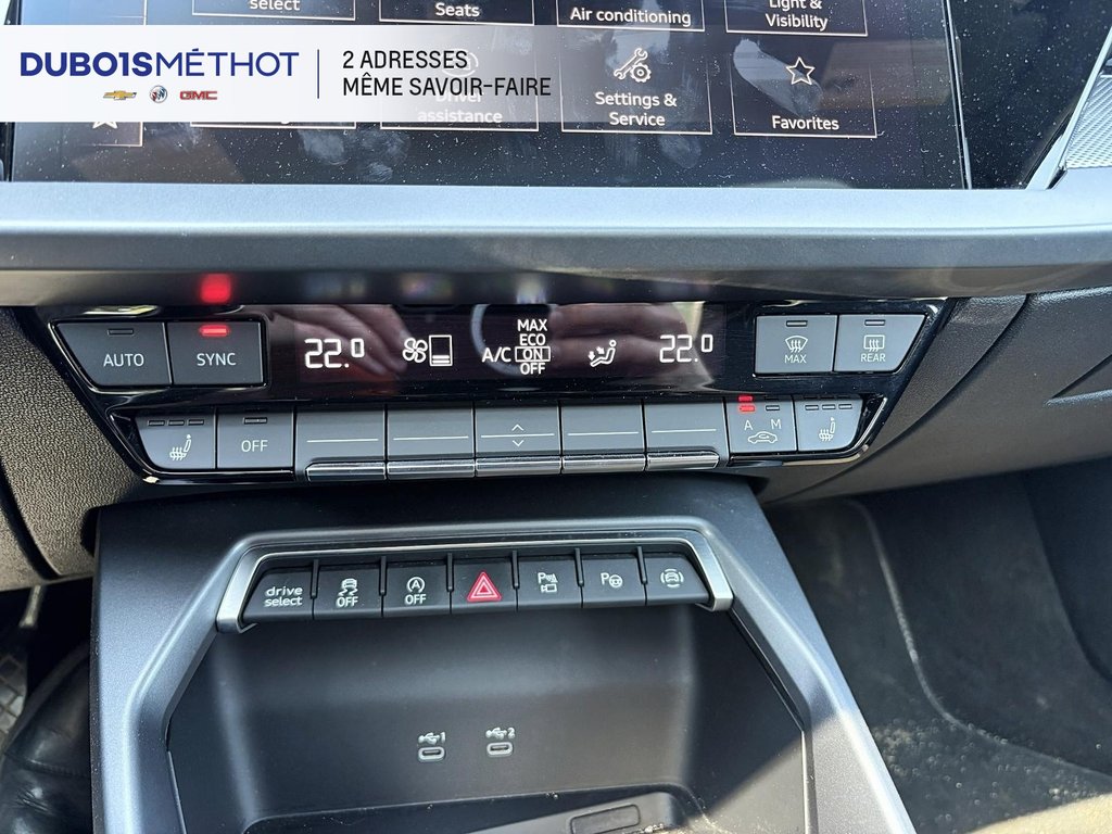 Audi A3 Sedan KOMFORT, 2.0L, QUATTRO, TOIT, CUIR !!! 2026 à Victoriaville, Québec - 28 - w1024h768px