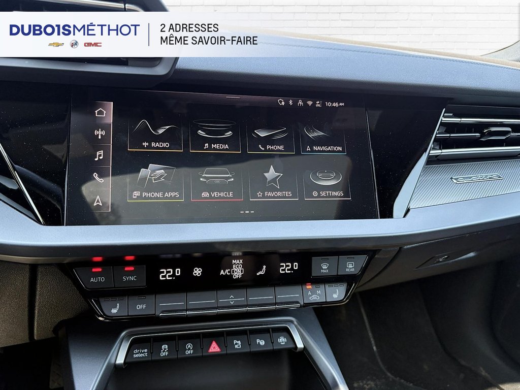 Audi A3 Sedan KOMFORT, 2.0L, QUATTRO, TOIT, CUIR !!! 2026 à Victoriaville, Québec - 26 - w1024h768px