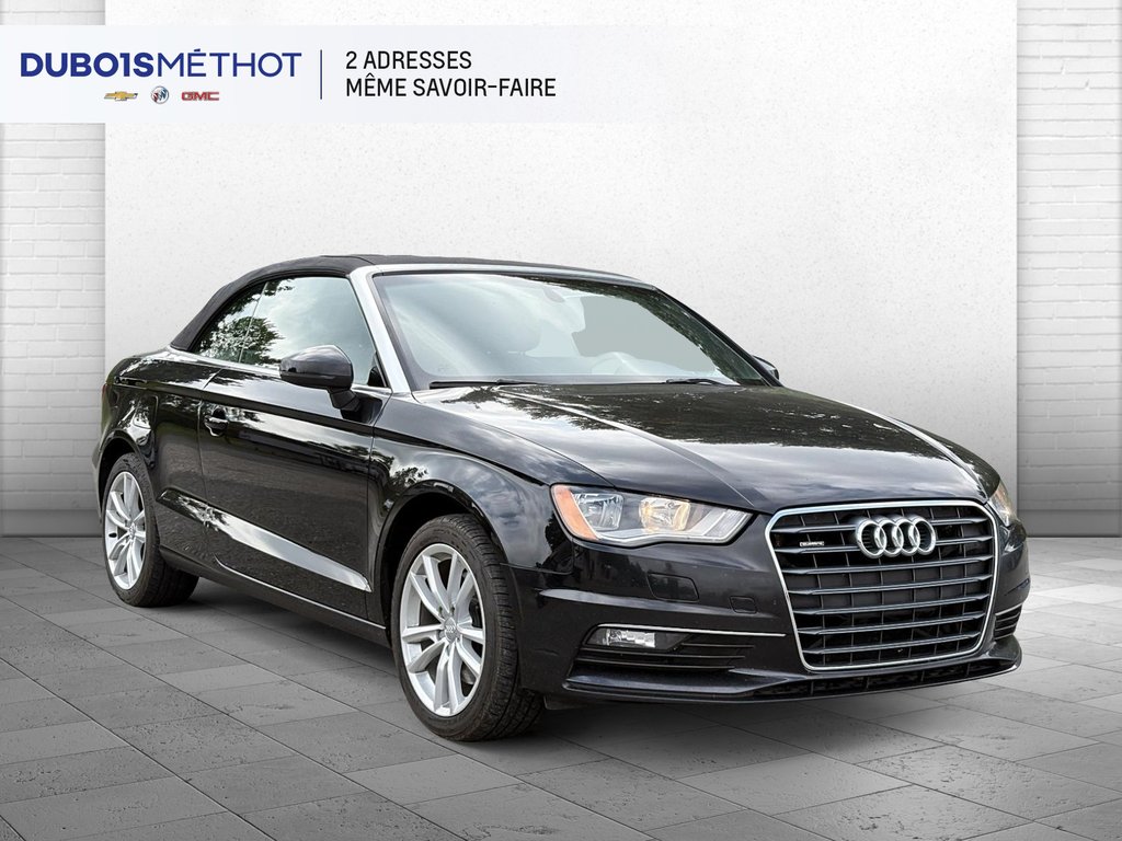 Audi A3 TECHNIK , CONVERTIBLE, 2.0T, CUIR !!! 2015 à Plessisville, Québec - 17 - w1024h768px
