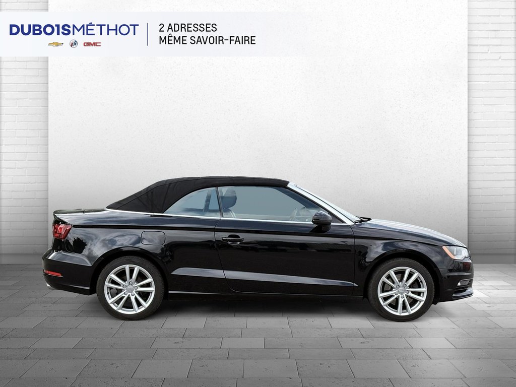 Audi A3 TECHNIK , CONVERTIBLE, 2.0T, CUIR !!! 2015 à Plessisville, Québec - 16 - w1024h768px