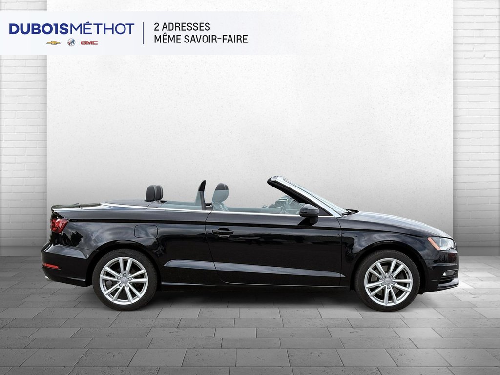 Audi A3 TECHNIK , CONVERTIBLE, 2.0T, CUIR !!! 2015 à Plessisville, Québec - 8 - w1024h768px