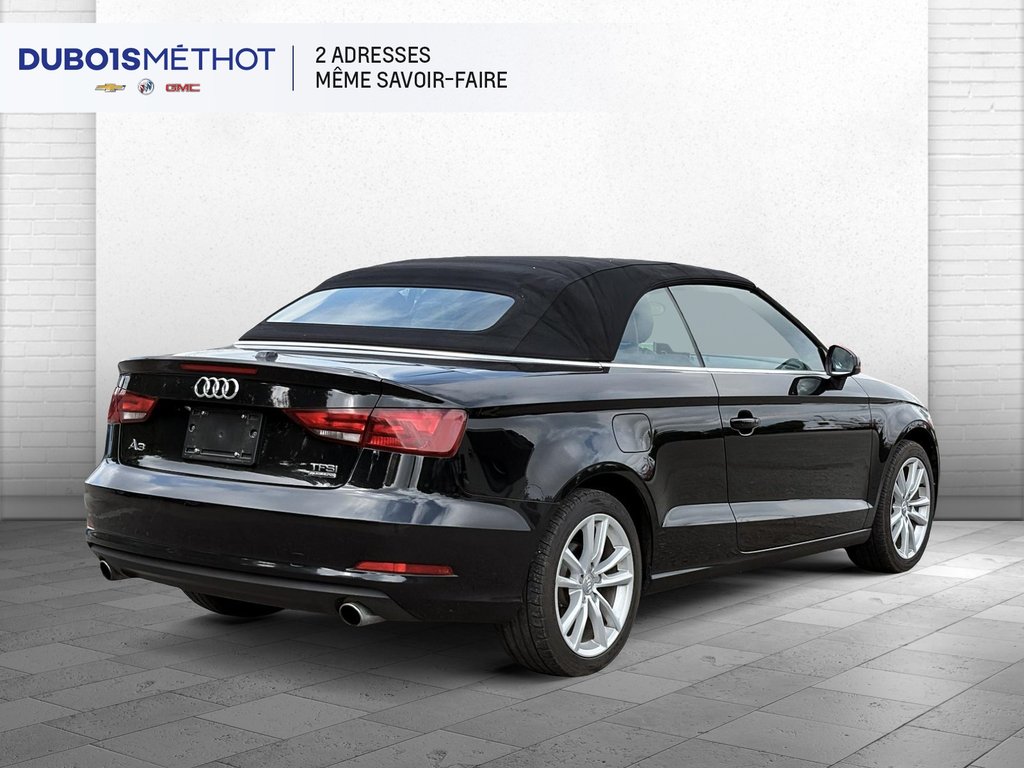Audi A3 TECHNIK , CONVERTIBLE, 2.0T, CUIR !!! 2015 à Plessisville, Québec - 15 - w1024h768px