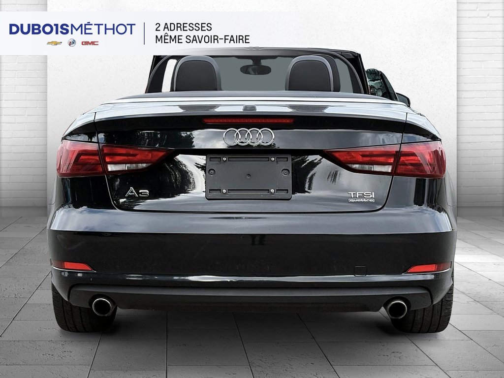 Audi A3 TECHNIK , CONVERTIBLE, 2.0T, CUIR !!! 2015 à Plessisville, Québec - 6 - w1024h768px