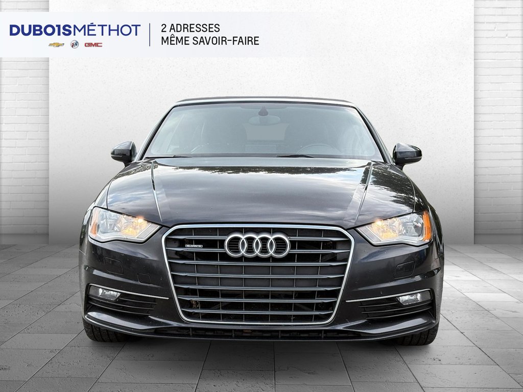 Audi A3 TECHNIK , CONVERTIBLE, 2.0T, CUIR !!! 2015 à Plessisville, Québec - 11 - w1024h768px