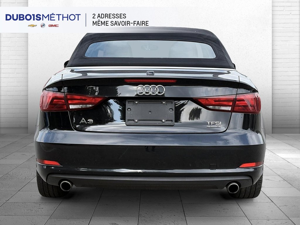 Audi A3 TECHNIK , CONVERTIBLE, 2.0T, CUIR !!! 2015 à Plessisville, Québec - 14 - w1024h768px
