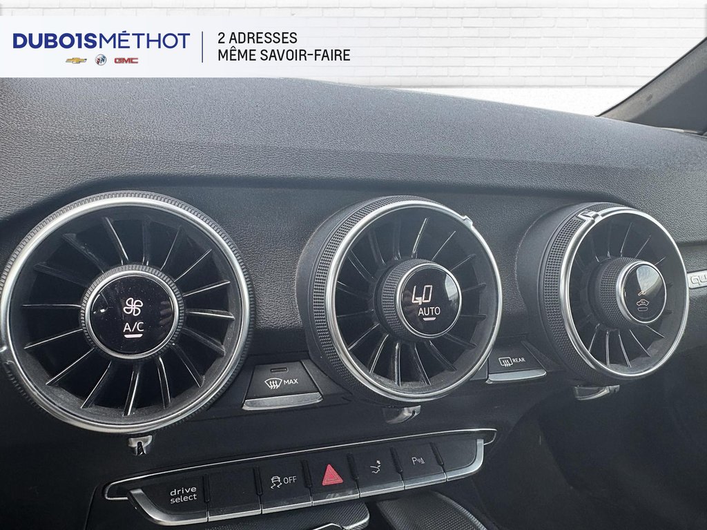 2016 Audi TT 2.0T AUTOMATIQUE, QUATTRO, CONVERTIBLE CABRIOLET ! in Plessisville, Quebec - 15 - w1024h768px