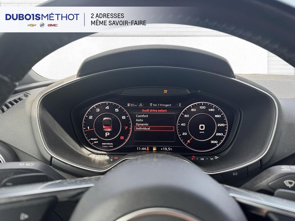 2016 Audi TT 2.0T AUTOMATIQUE, QUATTRO, CONVERTIBLE CABRIOLET ! in Plessisville, Quebec - 19 - w1024h768px