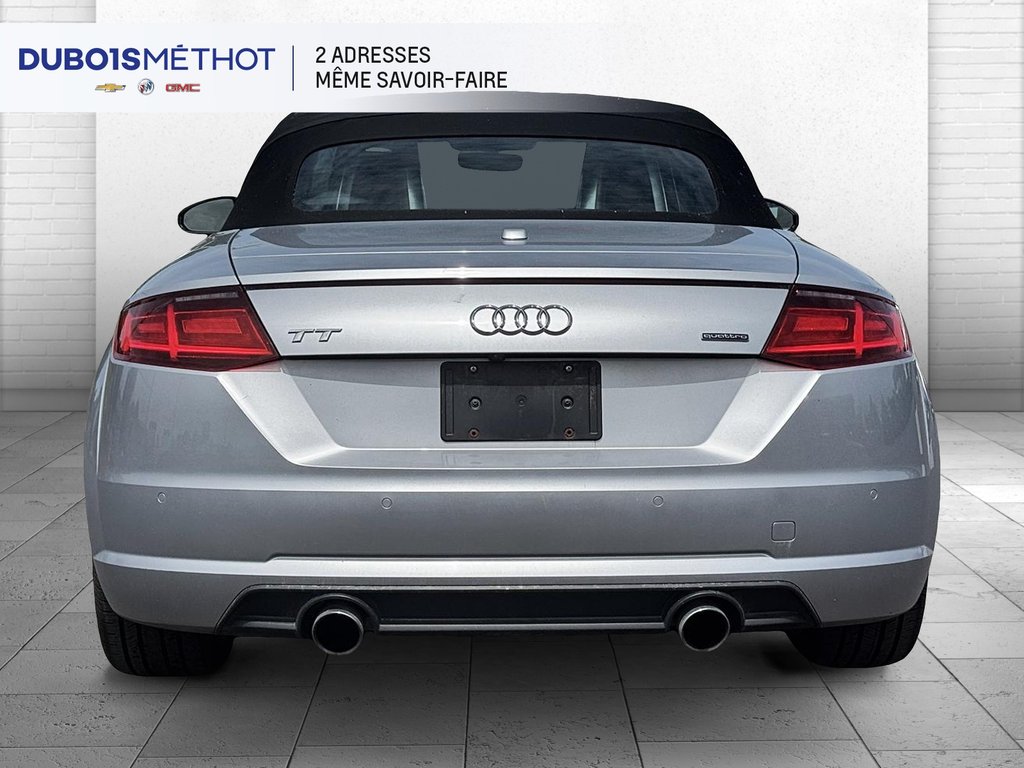 2016 Audi TT 2.0T AUTOMATIQUE, QUATTRO, CONVERTIBLE CABRIOLET ! in Plessisville, Quebec - 7 - w1024h768px