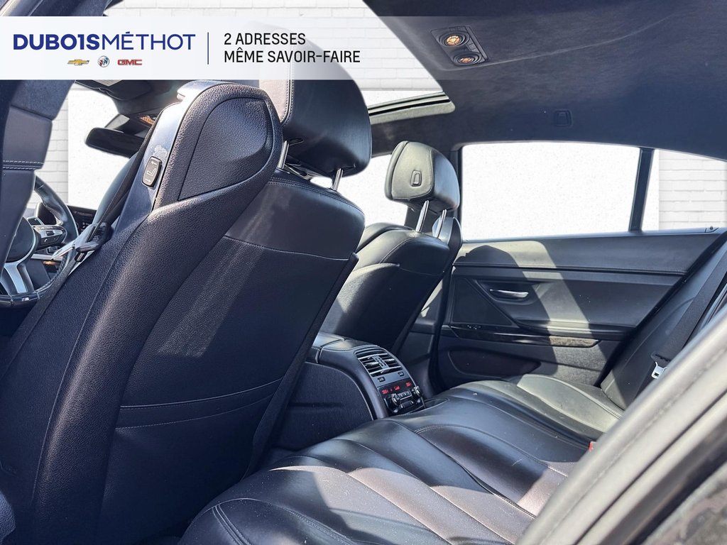 2016 BMW 6 Series 650 GRAN COUPE, XDRIVE, V8 4.4L AUTOMATIQUE !!! in Plessisville, Quebec - 12 - w1024h768px